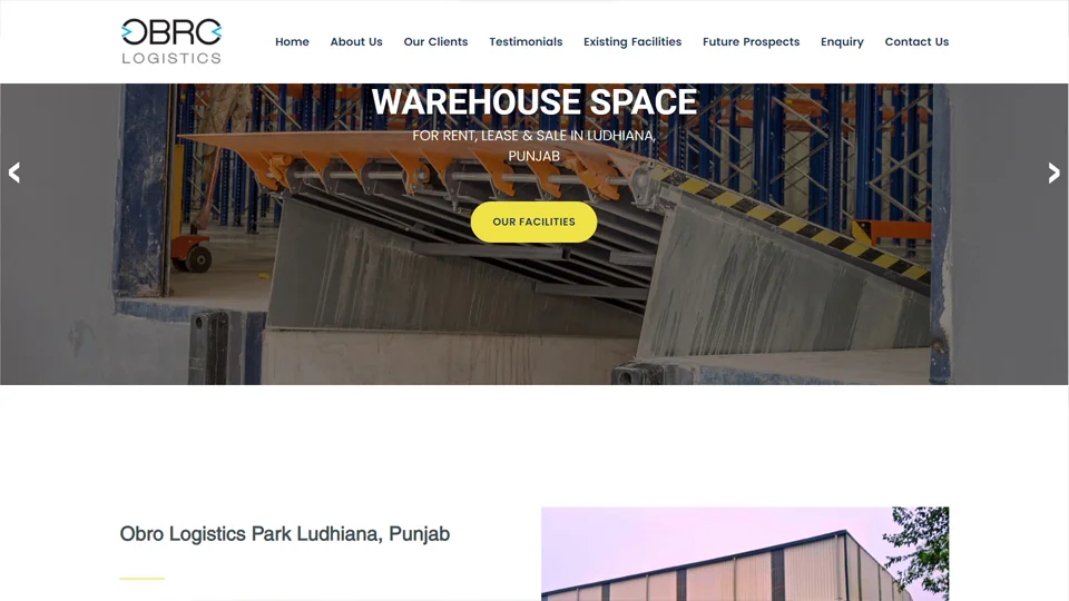 OBRO Logistics — Archived project image